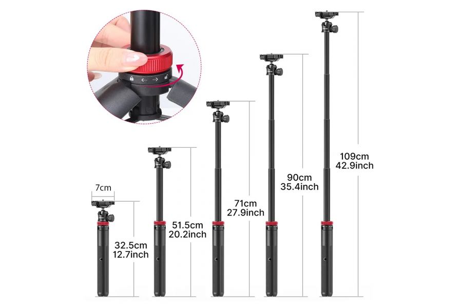 Мультифункциональный штатив Ulanzi MT-44 (АБС-пластик)
