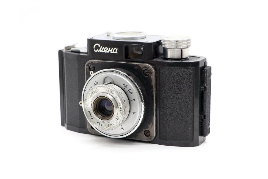 Советский шкальный фотоаппарат Смена 1 (СССР)