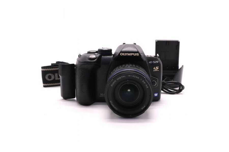 Фотокамера Olympus E-520 kit (пробег 62485 кадров)