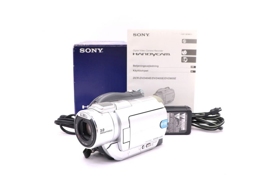 Видеокамера Sony DCR-DVD405E miniDVD в упаковке