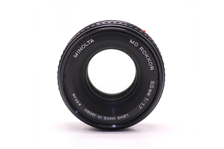 Светосильный объектив Minolta MD Rokkor 50mm f/1.7