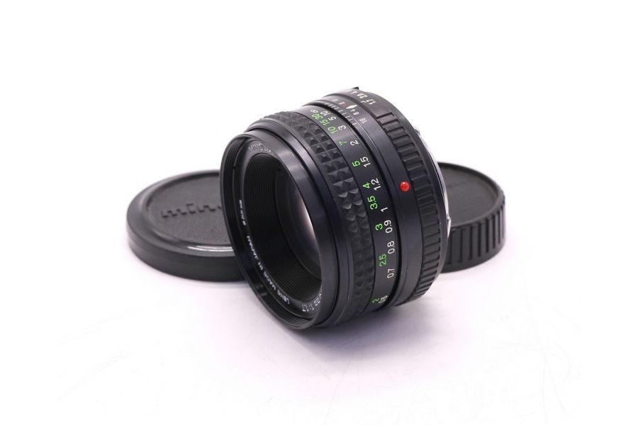 Светосильный объектив Minolta MD Rokkor 50mm f/1.7