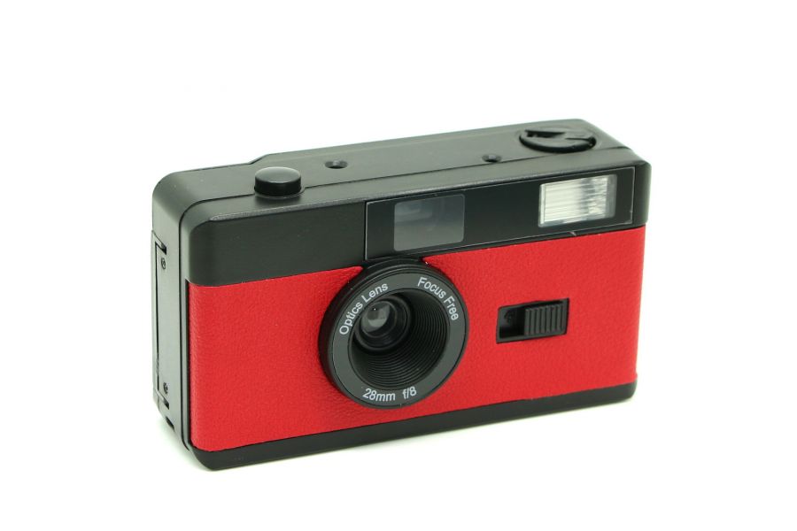 Пленочная камера 35мм BHF-01 черный красный