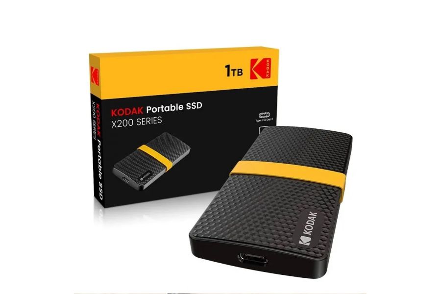 Портативный SSD накопитель Kodak X200 (1 ТБ)