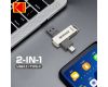 Флеш накопитель KODAK K273 Type-C + USB 3.2 (256 ГБ)