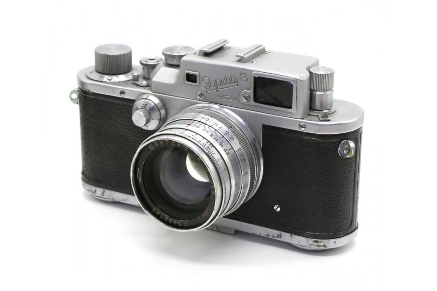 Фотоаппарат Зоркий 3 + Юпитер-8 (СССР, 1954)