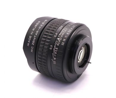Новый объектив Зенитар-M 16mm f/2.8 в упаковке