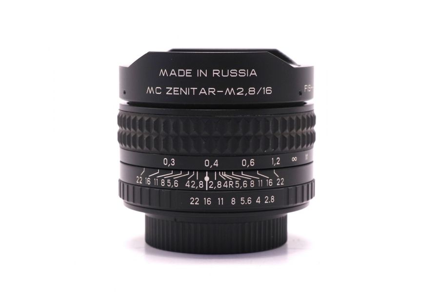 Новый объектив Зенитар-M 16mm f/2.8 в упаковке