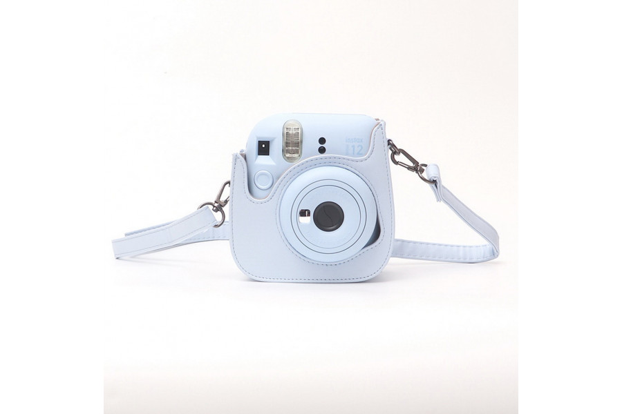 Чехол для Fujifilm Instax Mini 12 (голубой)