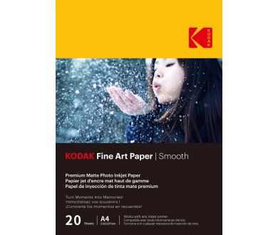 Фотобумага Kodak Fine Art Paper Smooth A4 20 листов