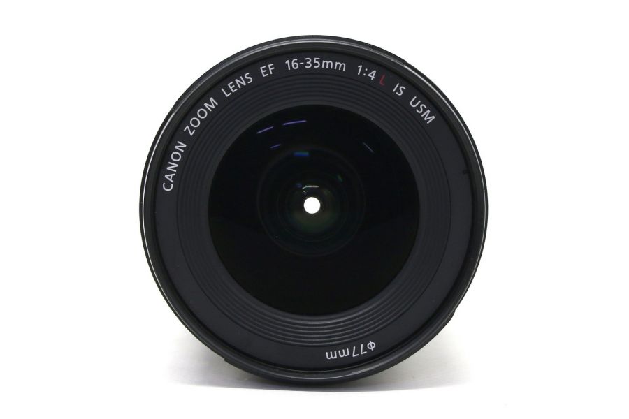 Объектив Canon EF 16-35mm f/4L IS USM в упаковке