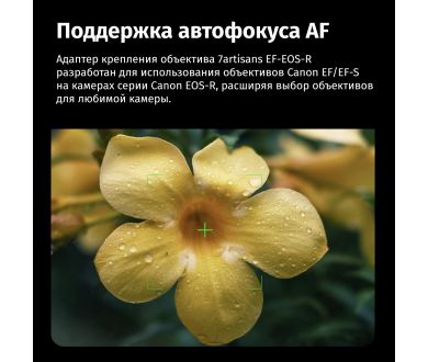 Автофокусный адаптер 7Artisans Canon EF-Canon RF