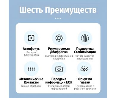 Автофокусный адаптер 7Artisans Canon EF-Canon EOS M