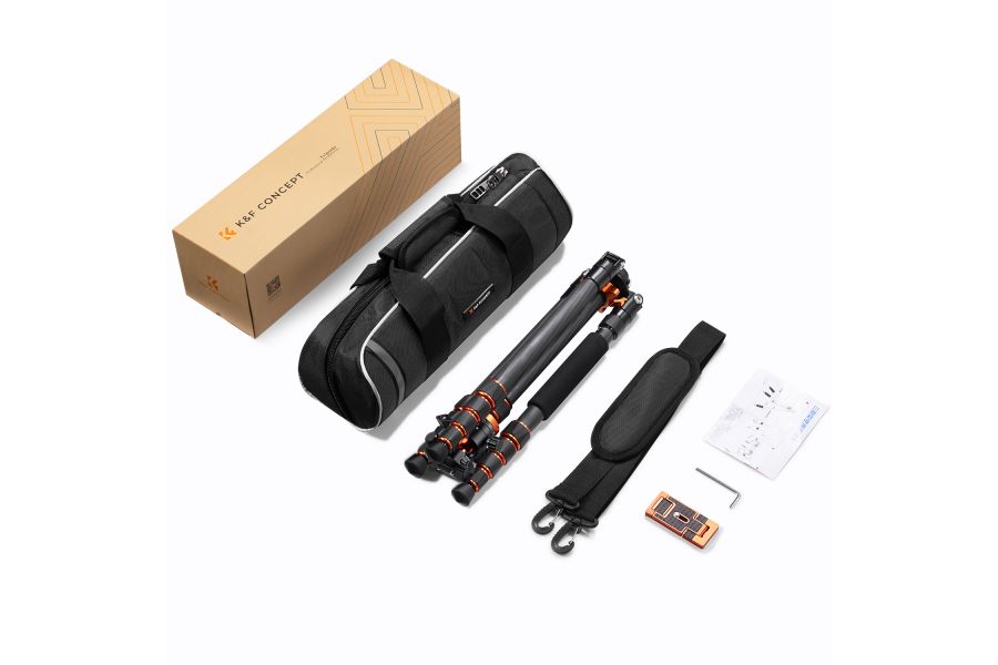 Штатив K&F Concept KF09.093V2 D255C4 + BH-28L
