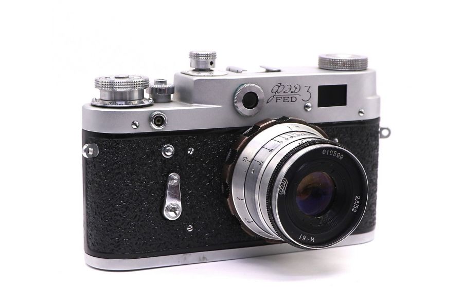 Пленочная камера Фэд 3 + Индустар-61 бескурковый