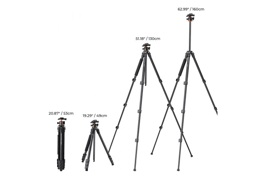 Штатив K&F Concept A234A1 + BH-28L