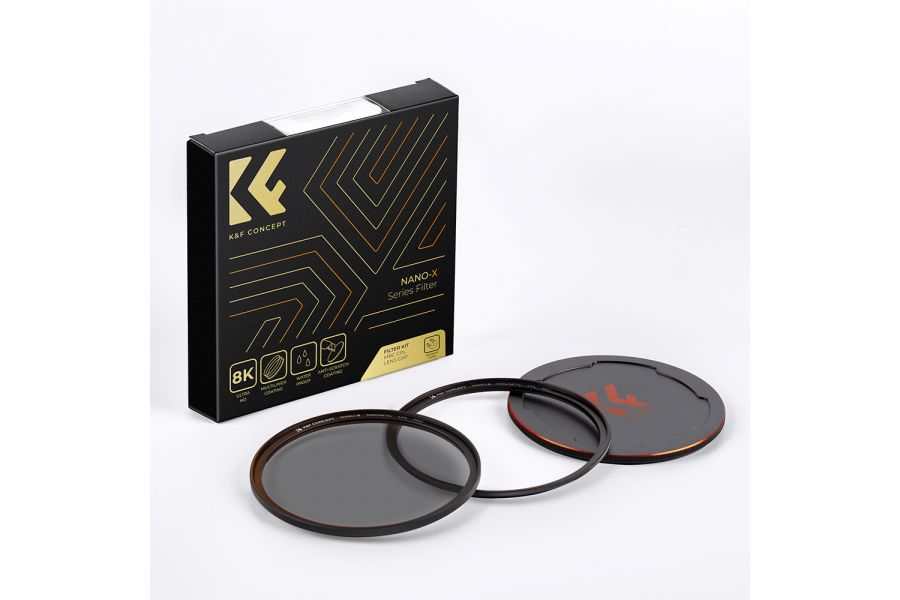 Магнитный CPL-фильтр K&F Concept NANO-X 58 мм