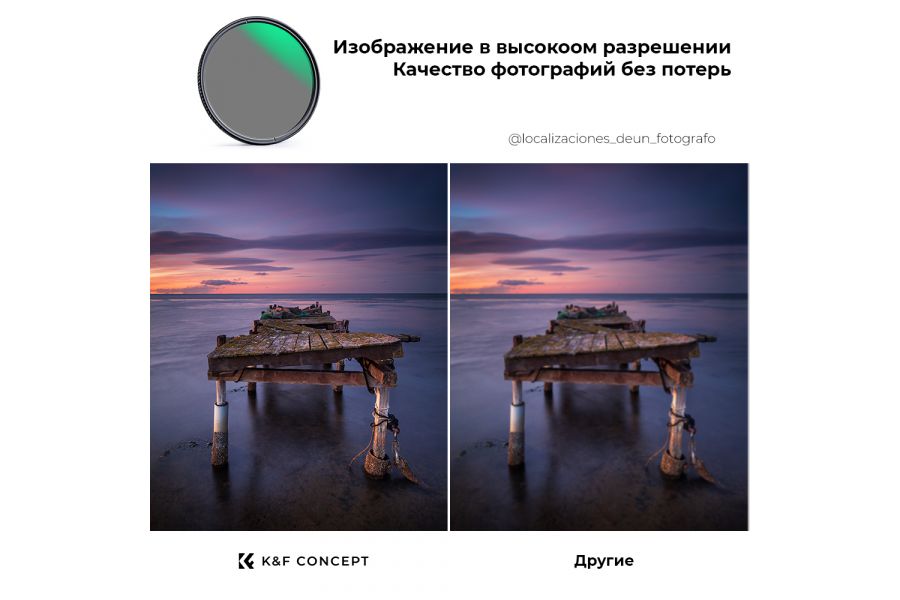 Светофильтры K&F Concept Nano-X MC-UV+CPL 52mm 