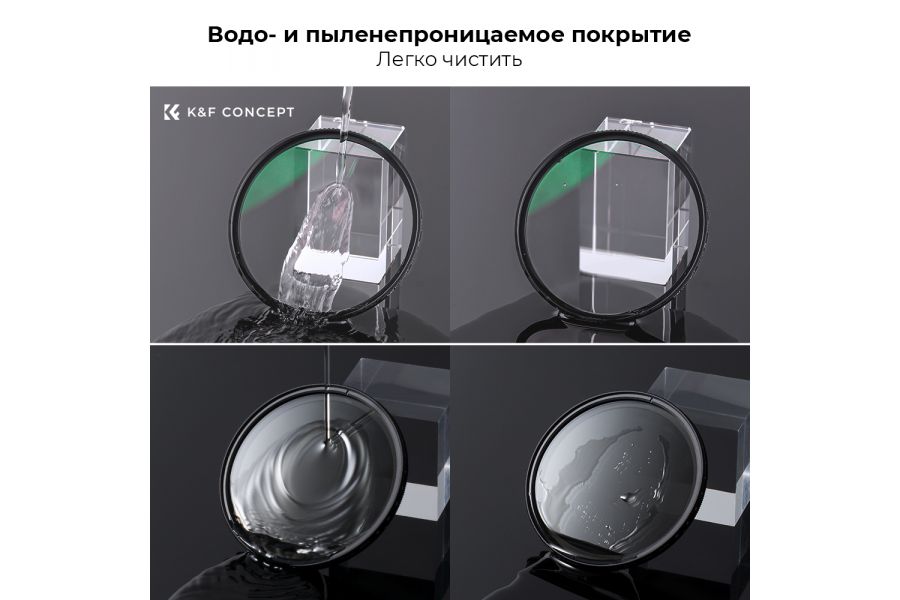 Светофильтры K&F Concept Nano-X MC-UV + CPL 58mm