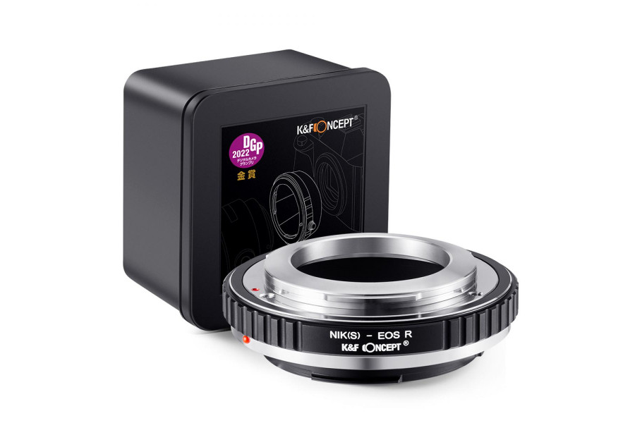 Переходник Nikon S - Canon EOS R K&F Concept