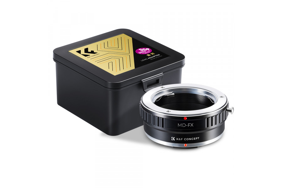 Adapter Minolta MD - Fujifilm FX K&F Concept с ручной фокусировкой