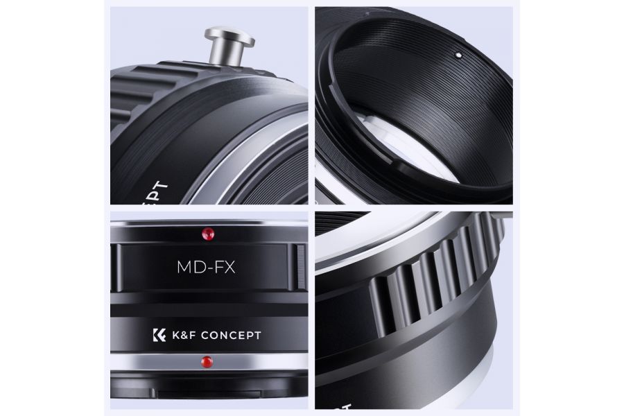 Adapter Minolta MD - Fujifilm FX K&F Concept с ручной фокусировкой