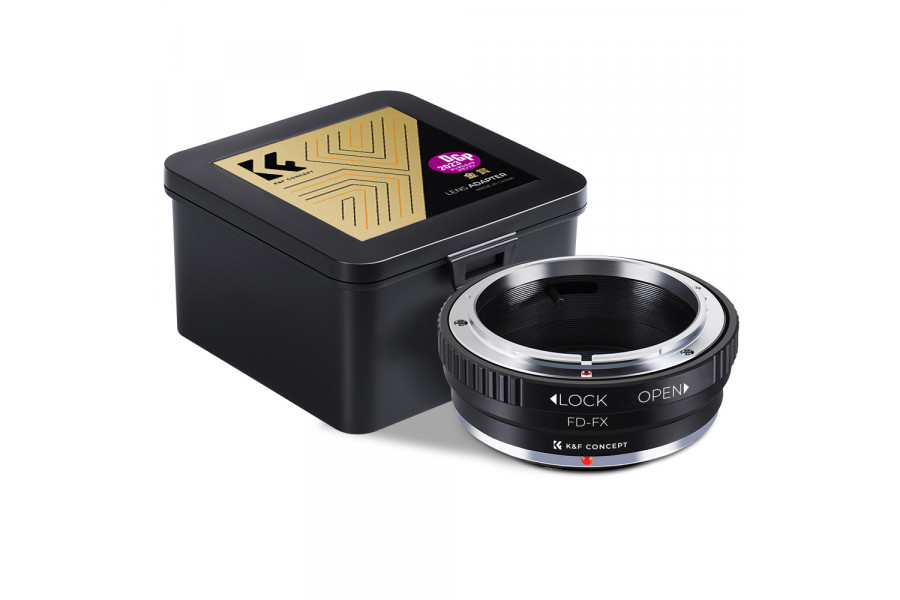 Adapter Canon FD - Fujifilm FX K&F Concept Новый с ручной фокусировкой