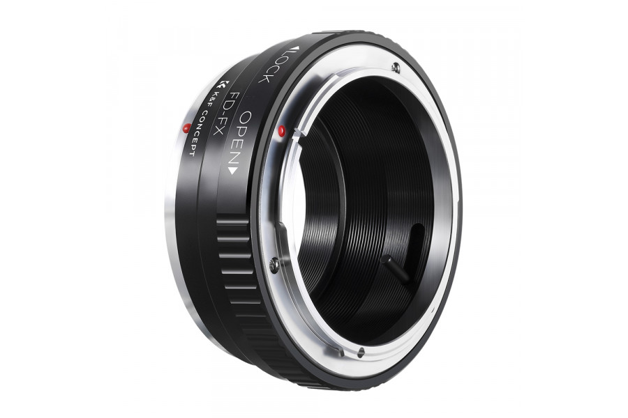 Adapter Canon FD - Fujifilm FX K&F Concept Новый с ручной фокусировкой