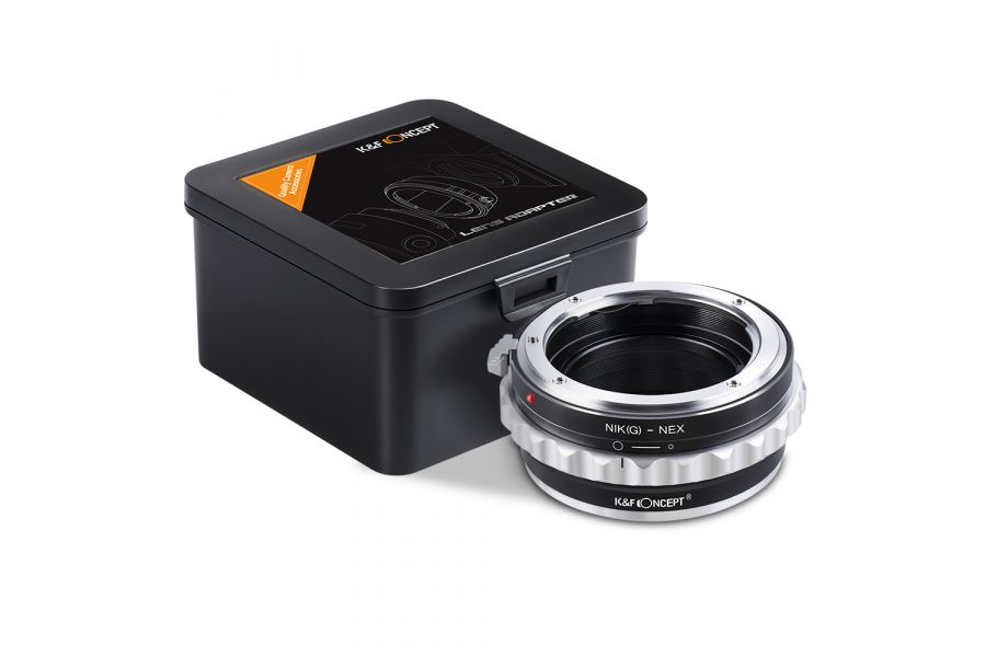 Adapter Nikon G - Sony Nex / Sony E K&F Concept механический