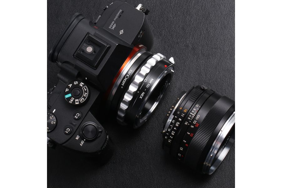 Adapter Nikon G - Sony Nex / Sony E K&F Concept механический
