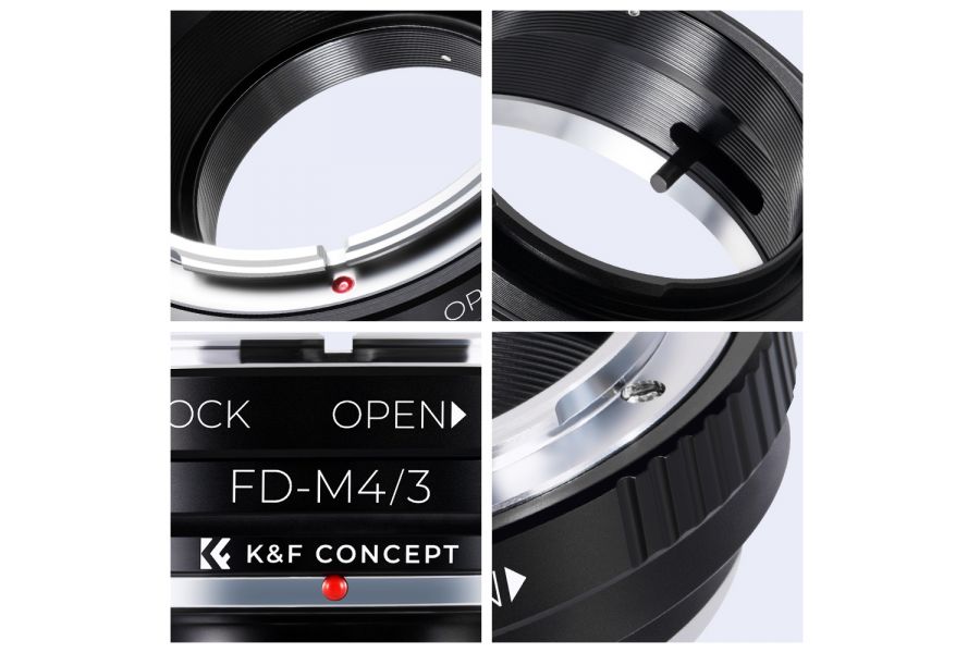Переходник Canon FD - Micro 4/3 K&F Concept