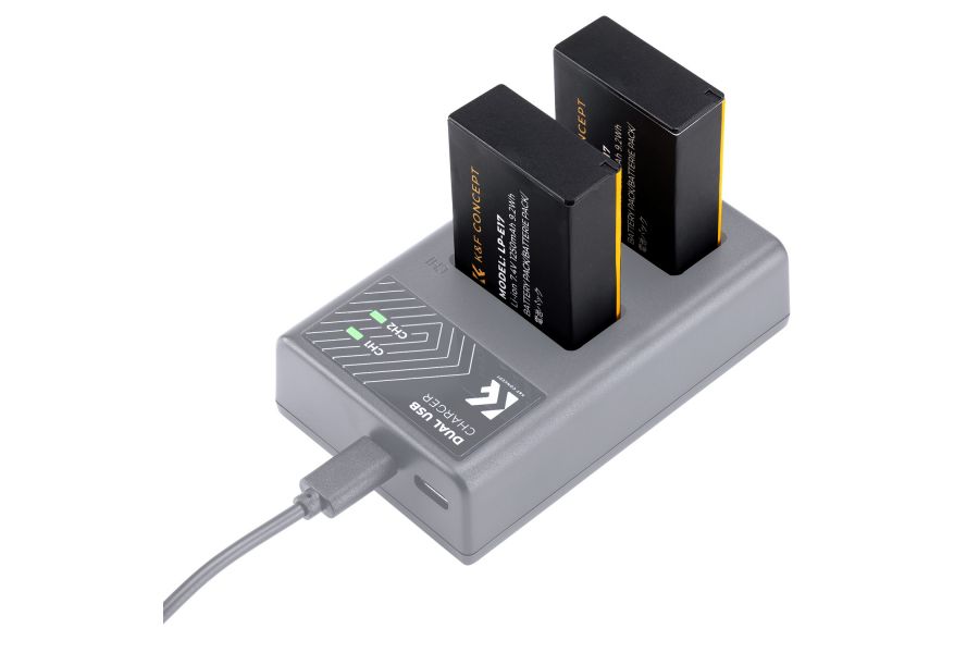 Аккумулятор LP-E17 K&F Concept 1250mAh KF28.0014V3