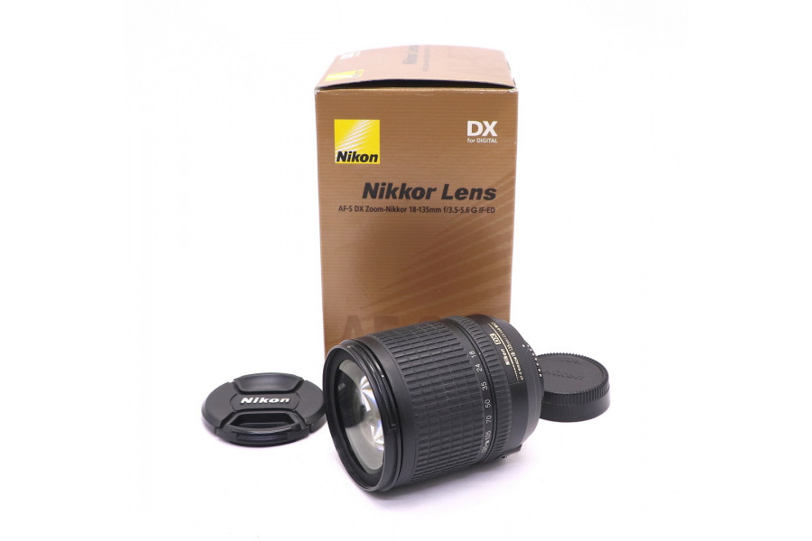 Nikon 18-135mm f/3.5-5.6G ED-IF AF-S DX Zoom-Nikkor в упаковке