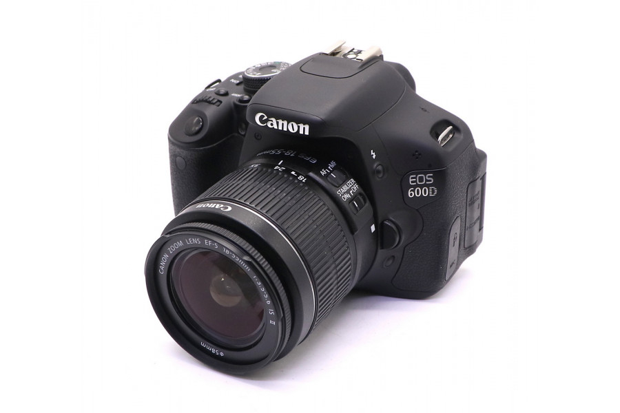 Canon EOS 600D kit в упакове (пробег 7470 кадров)