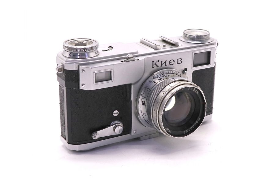 Киев 2 + Юпитер-8 П 1952г редкий фотоаппарат
