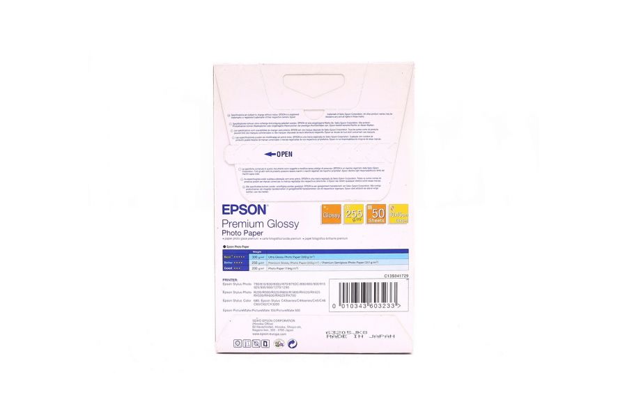Бумага для цв. печ. глянец EPSON S041729 10x15см 50 листов new