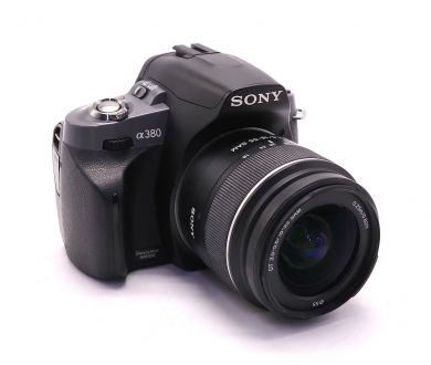 Фотокамера зеркальная Sony a380 kit (пробег 5785 кадров)