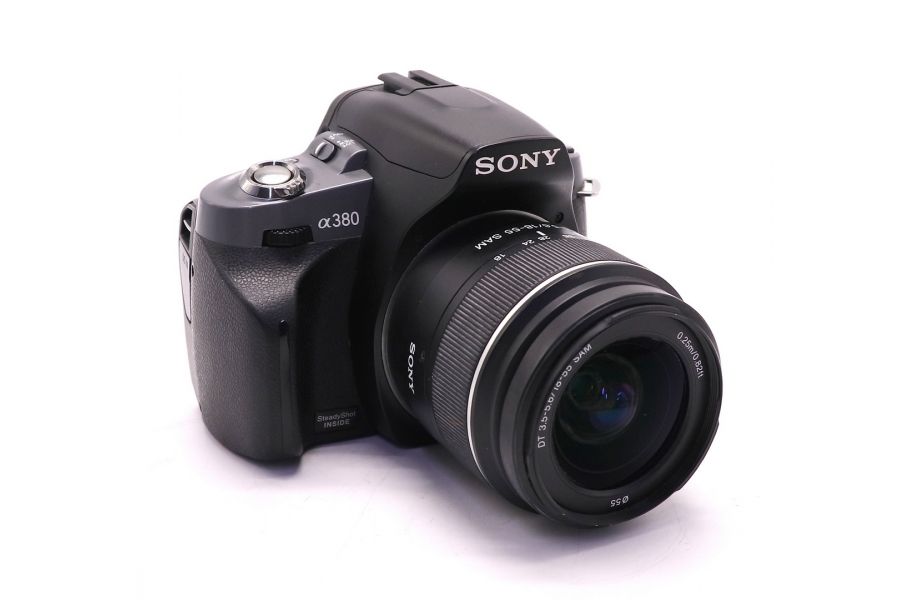 Фотокамера зеркальная Sony a380 kit (пробег 5785 кадров)