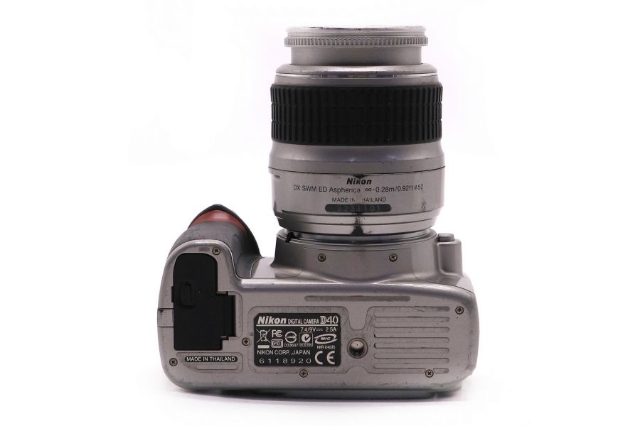 Фотоаппарат Nikon D40 kit (пробег 56875 кадров)