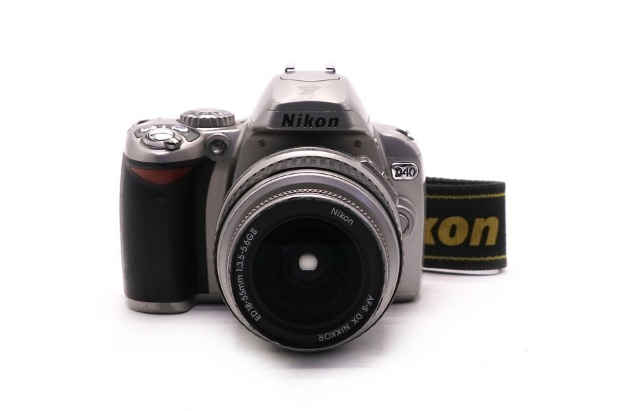 Фотоаппарат Nikon D40 kit (пробег 56875 кадров)