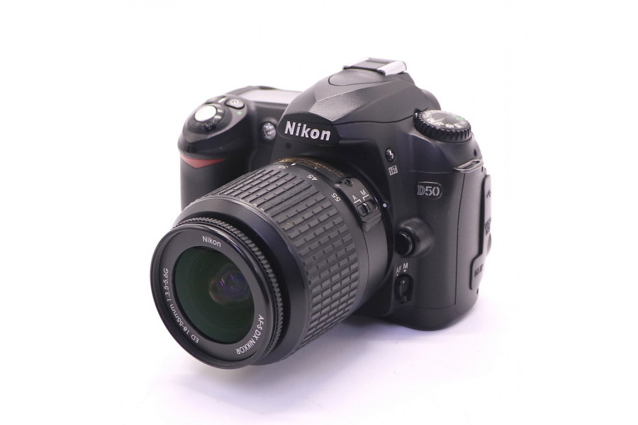 Фотоаппарат Nikon D50 kit (пробег 5390 кадров)