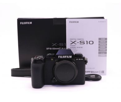 Fujifilm X-S10 body в упаковке (пробег 240 кадров)