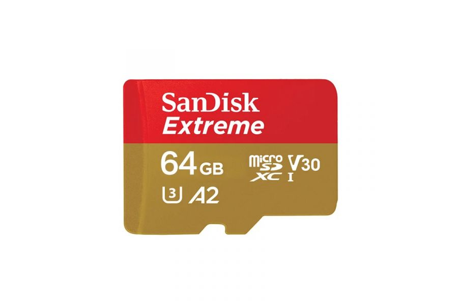 Карта памяти SanDisk Extreme 64GB 160 MB/s