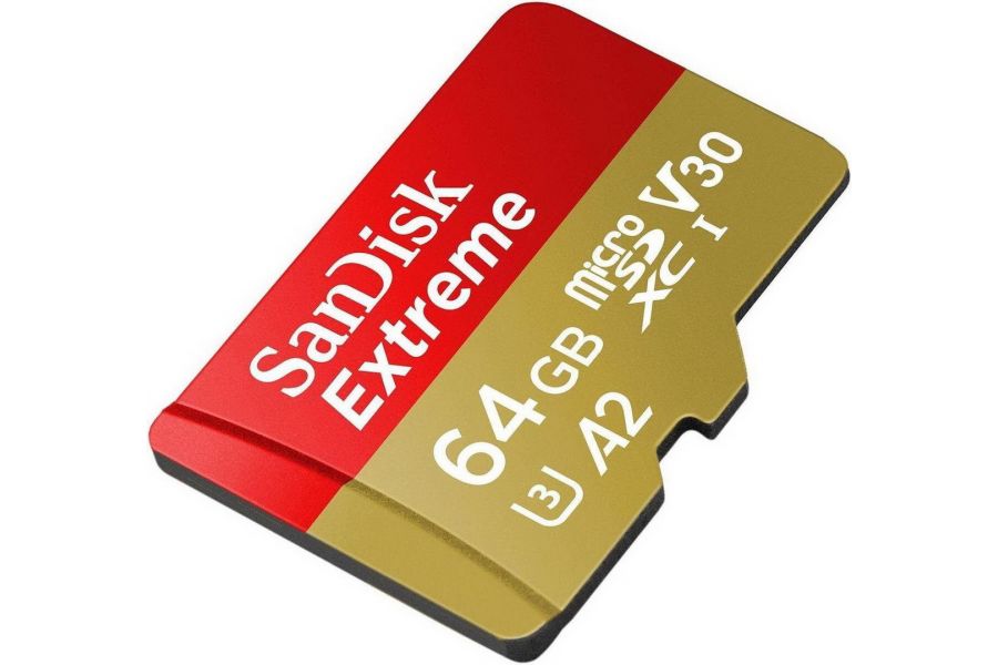 Карта памяти SanDisk Extreme 64GB 160 MB/s