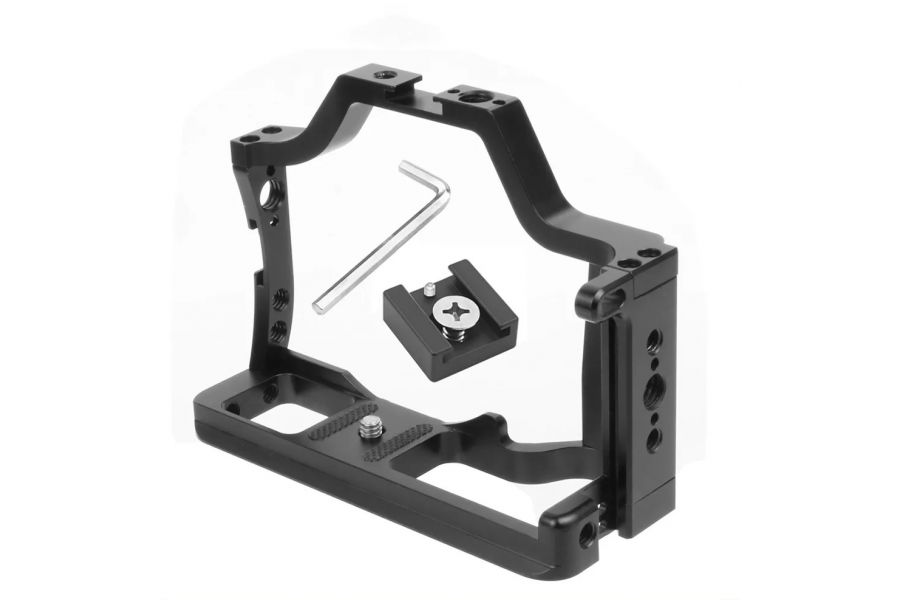 Клетка BGNing для Canon EOS M50, M5 из алюминиевого сплава, черная