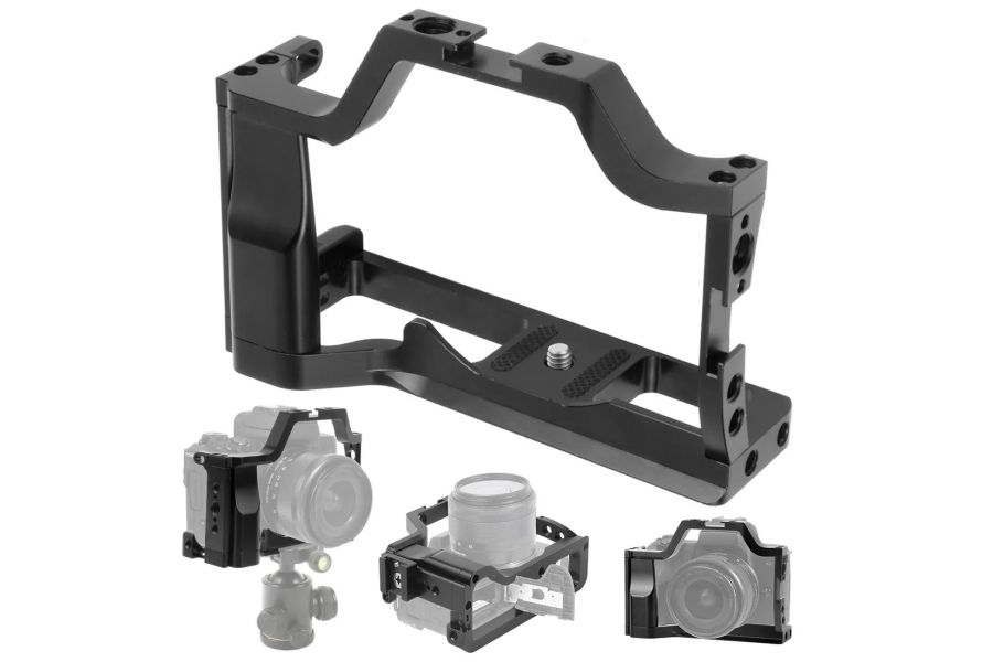 Клетка BGNing для Canon EOS M50, M5 из алюминиевого сплава, черная