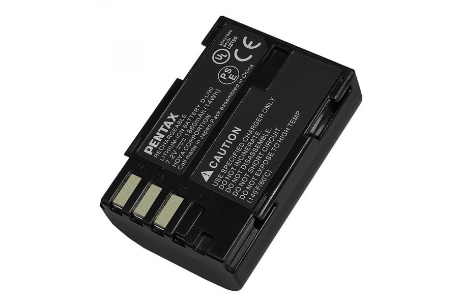 Компактный и легкий аккумулятор Pentax D-LI90