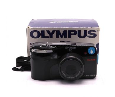 Фотокамера Olympus Superzoom 120 в упаковке