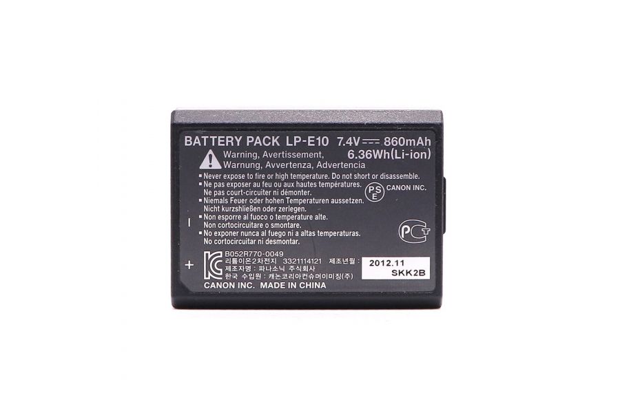 Аккумулятор Canon LP-E10