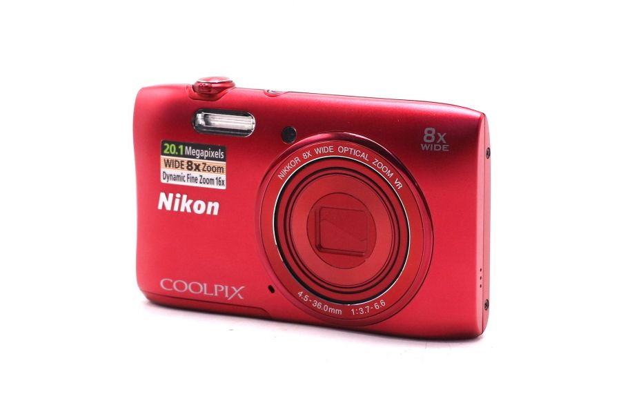 Фотоаппарат Nikon Coolpix S3600 в упаковке